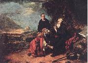 EECKHOUT, Gerbrand van den Prophet Eliseus and the Woman of Sunem f oil painting